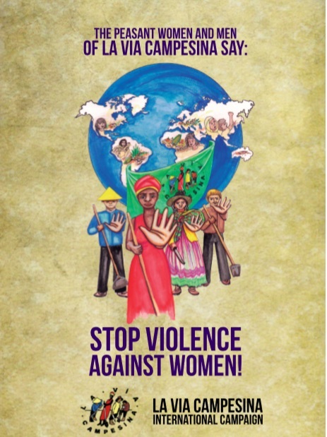 Stop Violence Against Women poster