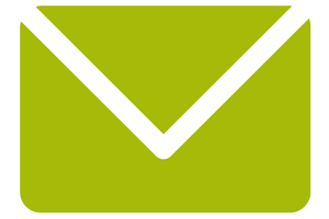 green envelope icon