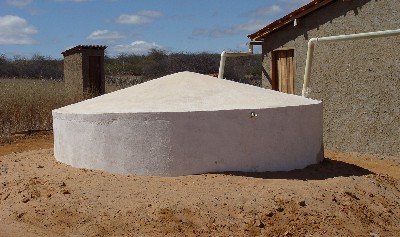 A cistern in Brazil