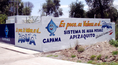 A well in Apizacito