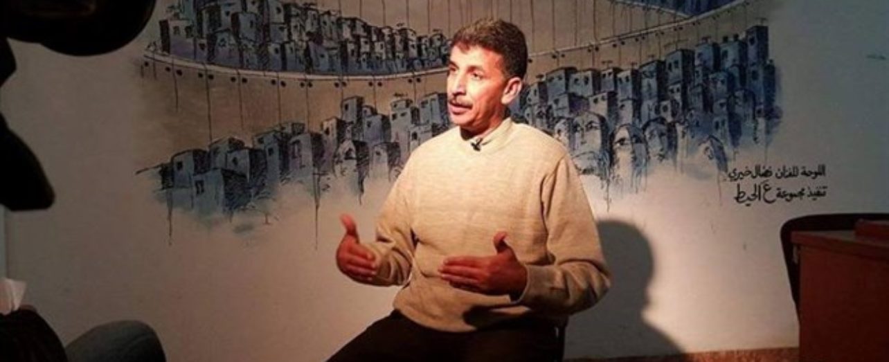 Salah Khawaja from Stop the Wall, Palestine.