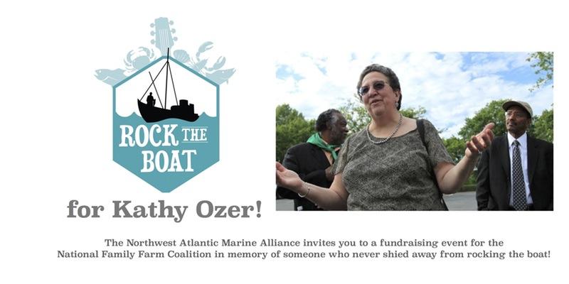 Rock the Boat for Kathy Ozer event banner.