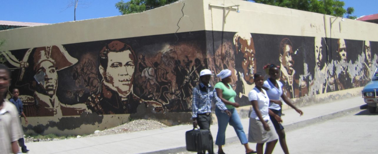 Mural in Haiti, Licensed under Creative Commons to Todd Huffman, 2010