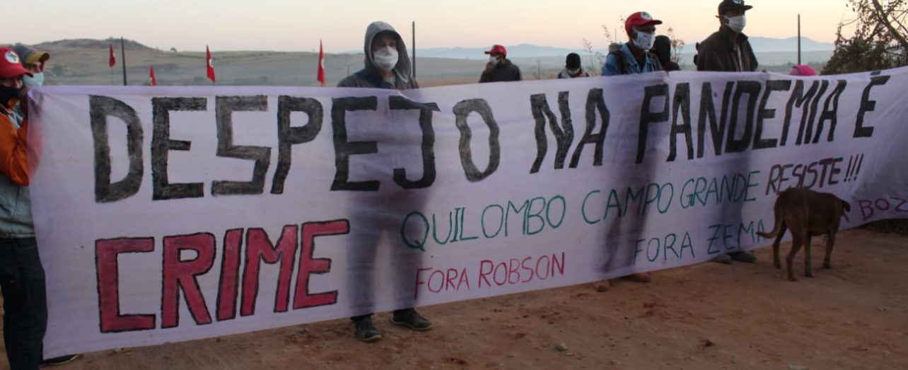 MST COVID-19 Eviction of Quilombo Campo Grande